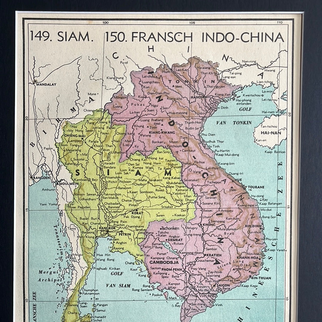 Siam en Frans Indo-China 1939
