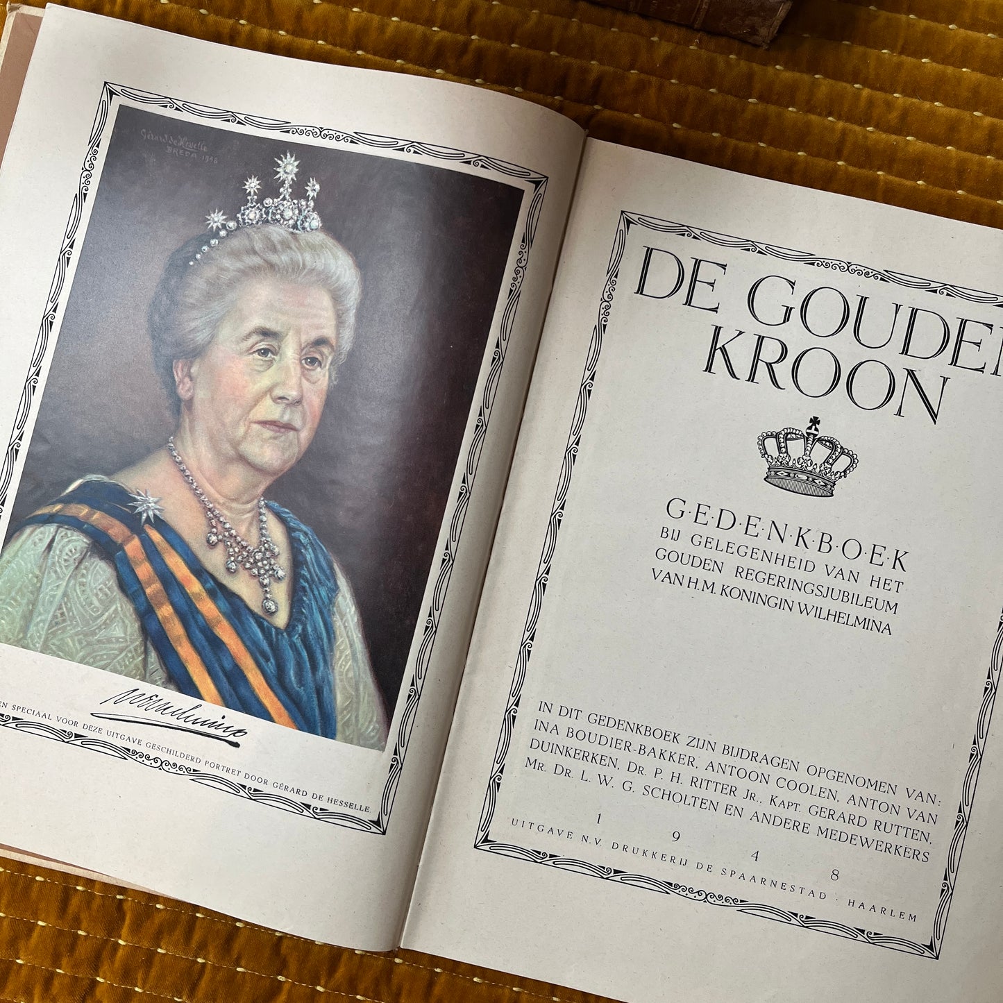 De Gouden Kroon. Gedenkboek 1898-1948