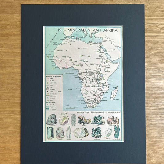 Mineralen van Afrika 1939