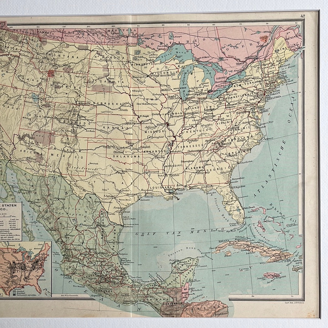 The United States of America and Mexico 1932