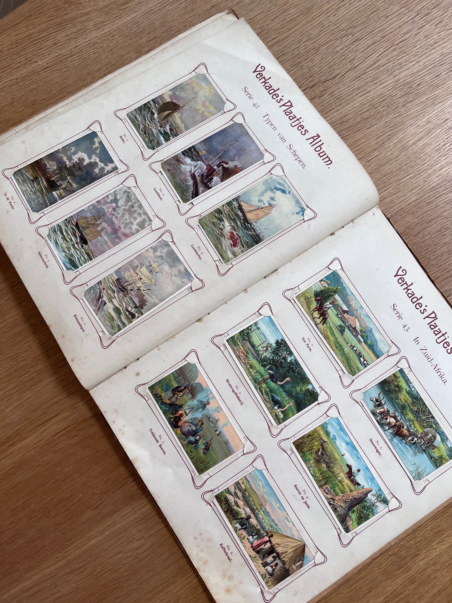 Verkade Plaatjesalbum 2 serie 25-48 1904 compleet #6