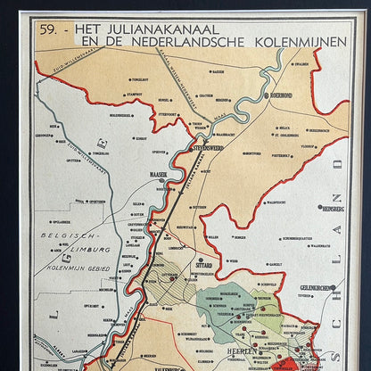 The Juliana Canal and the Dutch coal mines 1939