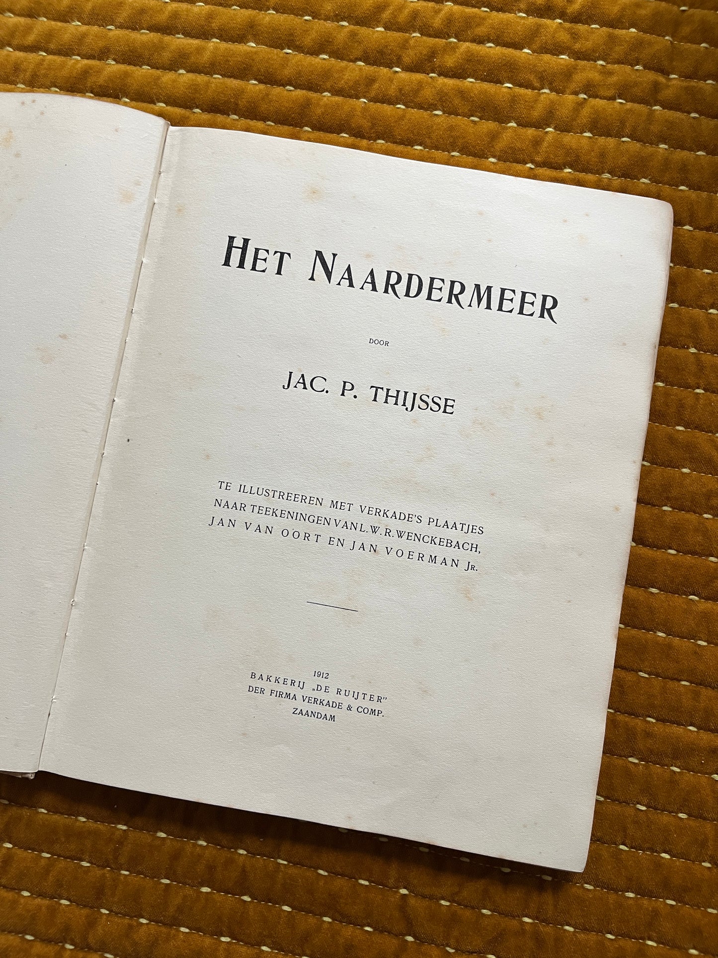 Das Naardermeer Verkade-Bilderalbum 1912