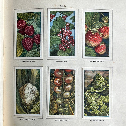 6 Verkade-Bilder Der Bauernhof 1936 (105-110)
