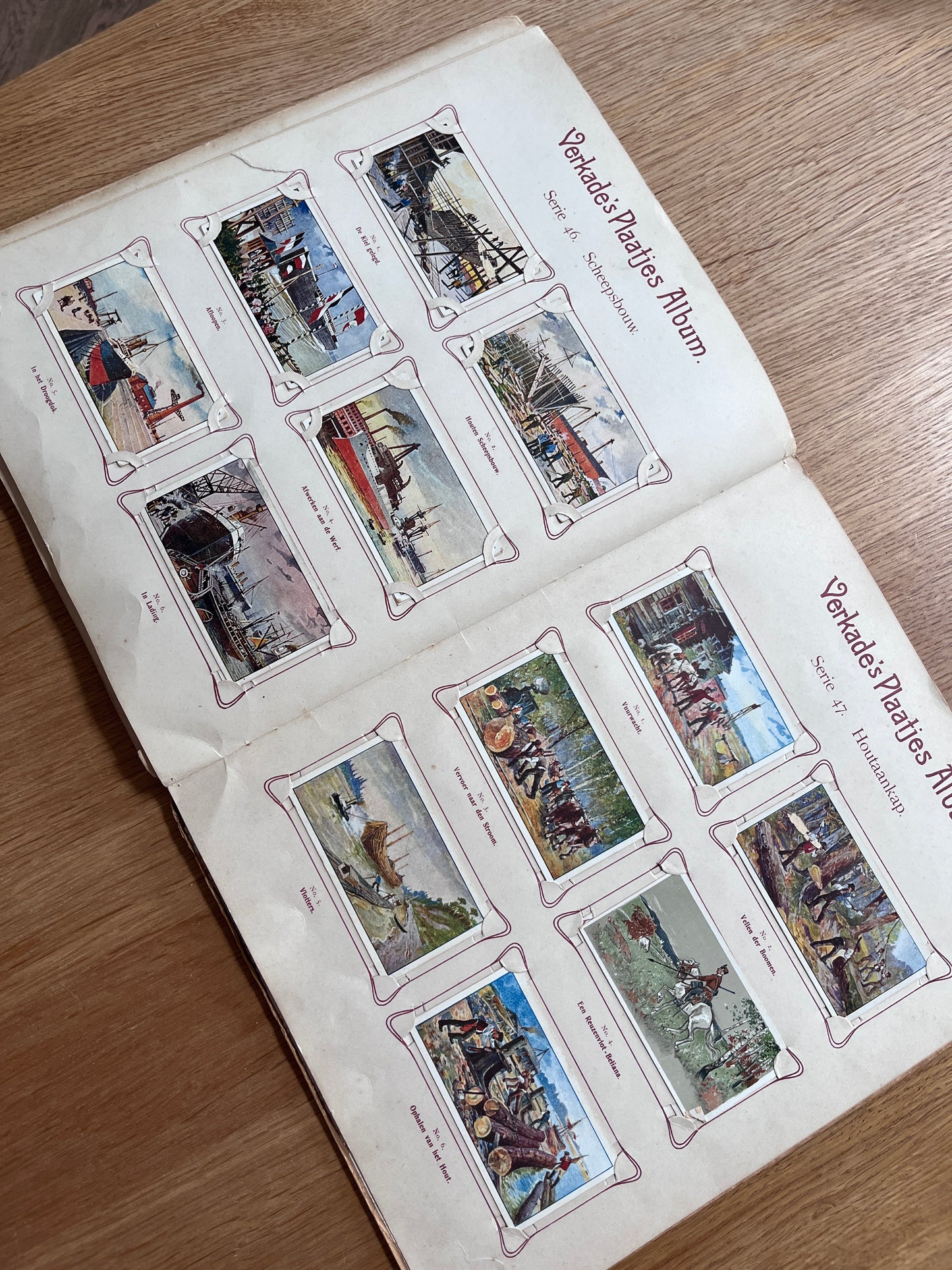 Verkade Plaatjesalbum 2 serie 25-48 1904 compleet #5
