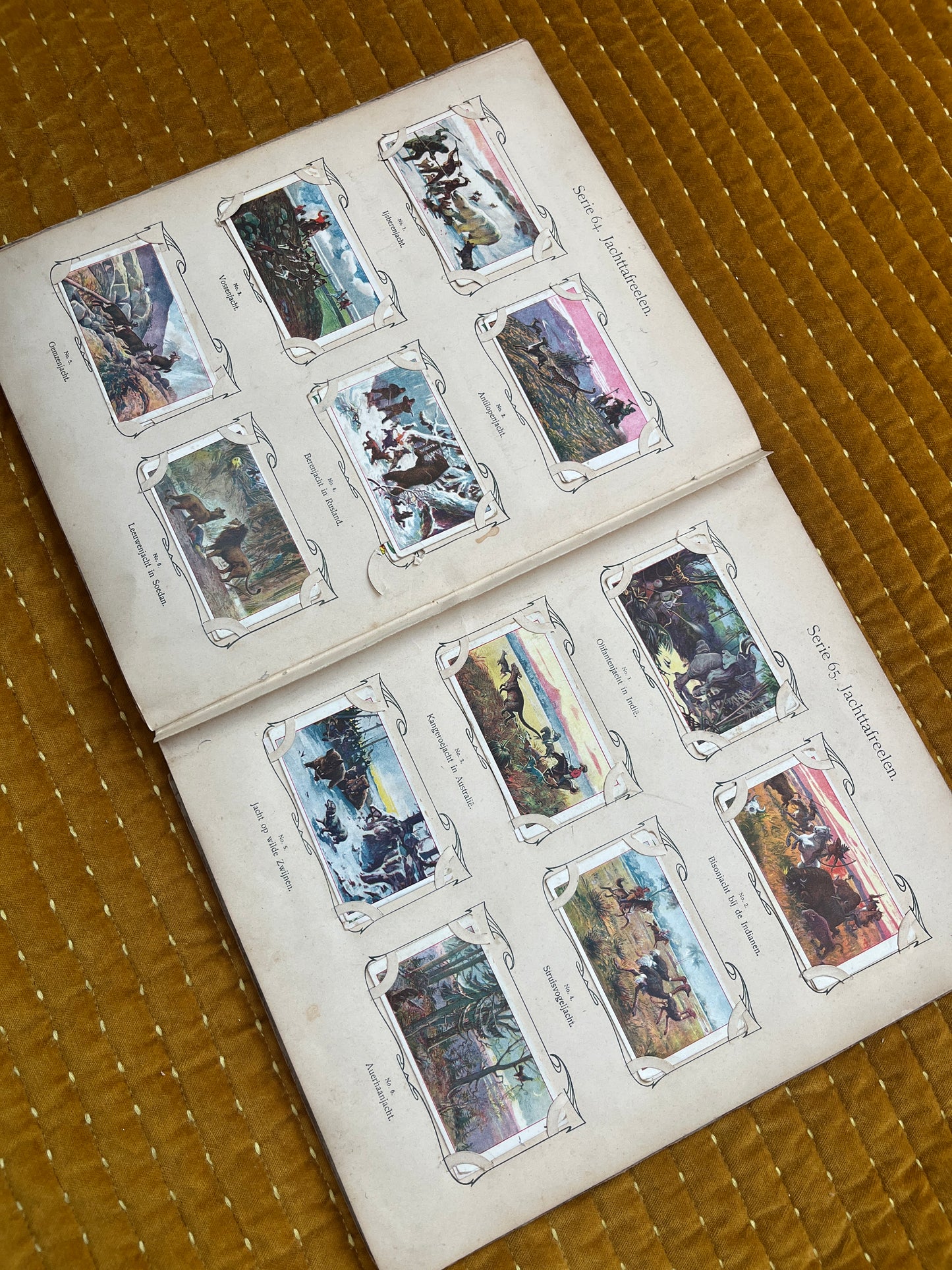 Verkade Bilderalbum 3, Serie 49-72, 1905, vollständig