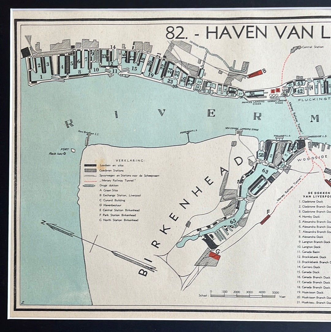 Haven van Liverpool 1939