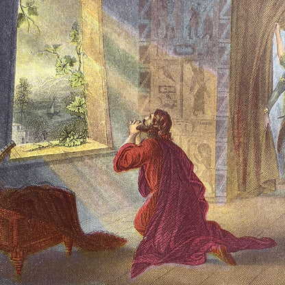 Daniel prays (late 19th century)