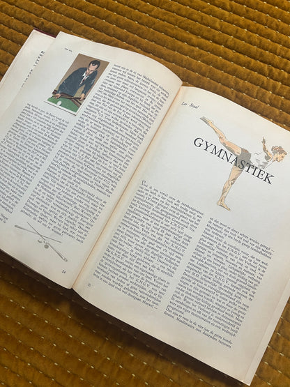 Fotoalbum mit niederländischen Sporterfolgen von 1954