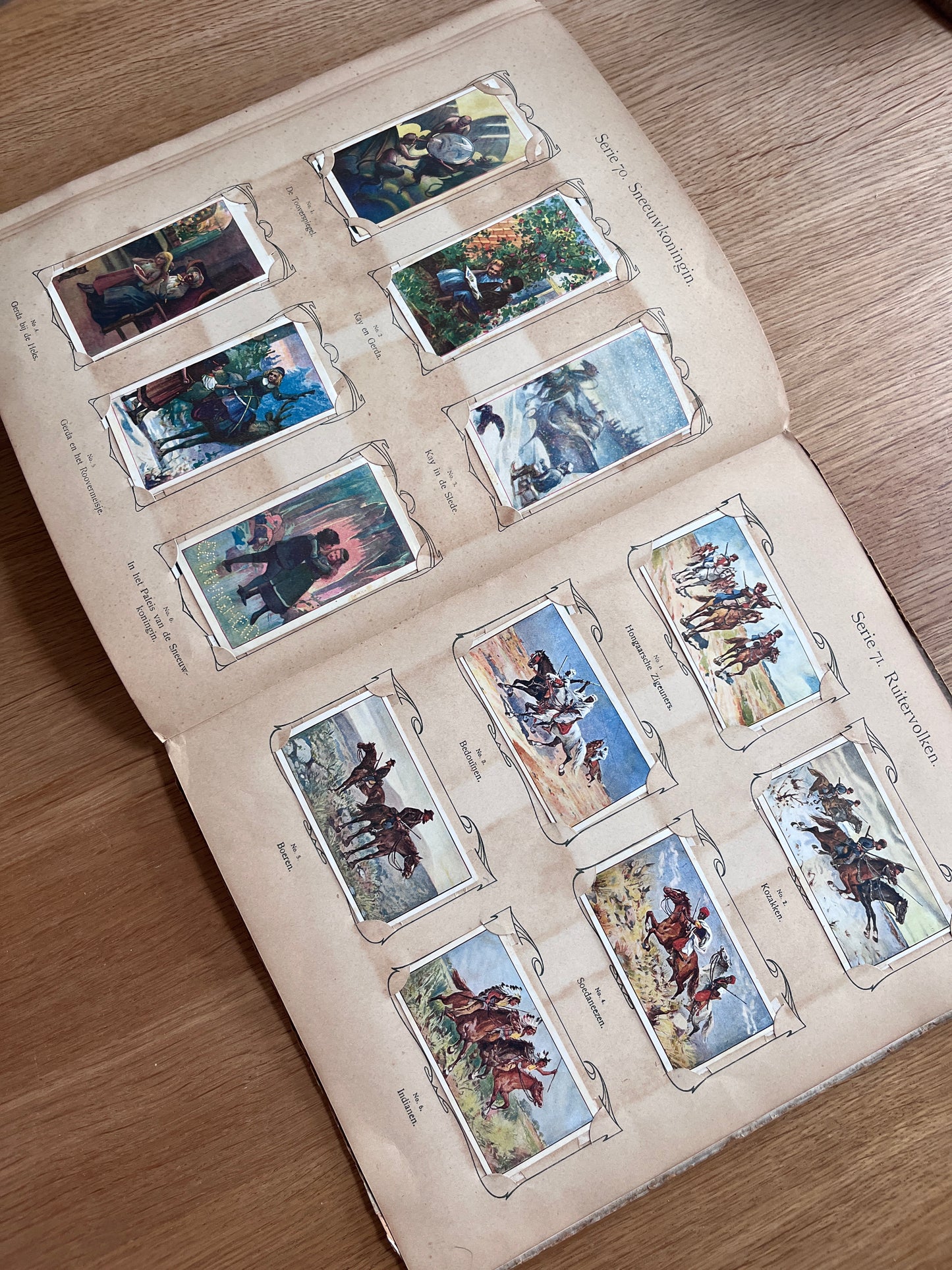 Verkade Plaatjesalbum 3 serie 49-72 1905 compleet #4