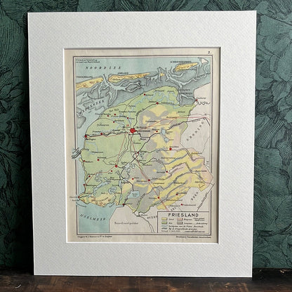 Kaarten Nederlandse provincies 1948