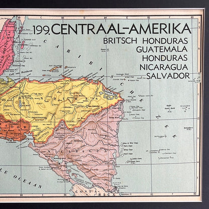 Mittelamerika: Britisch-Honduras, Guatemala, Honduras, Nicaragua und Salvador 1939