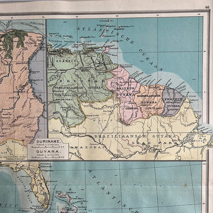 Mittelamerika und Westindien 1923