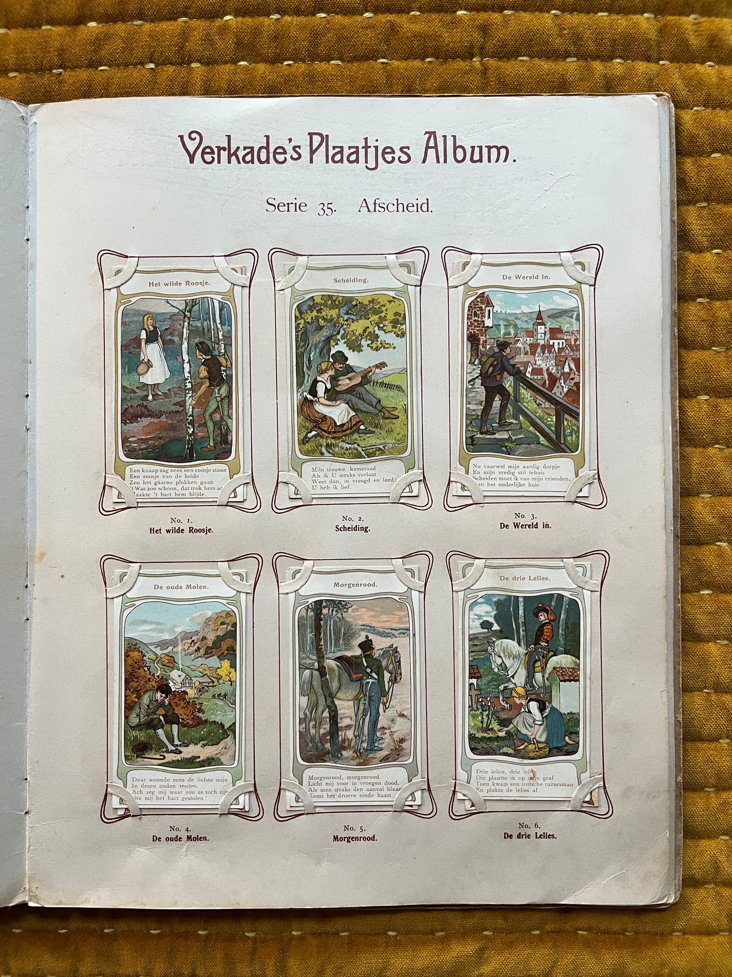 Verkade Fotoalbum 2, Serie 25-48, 1904, vollständig
