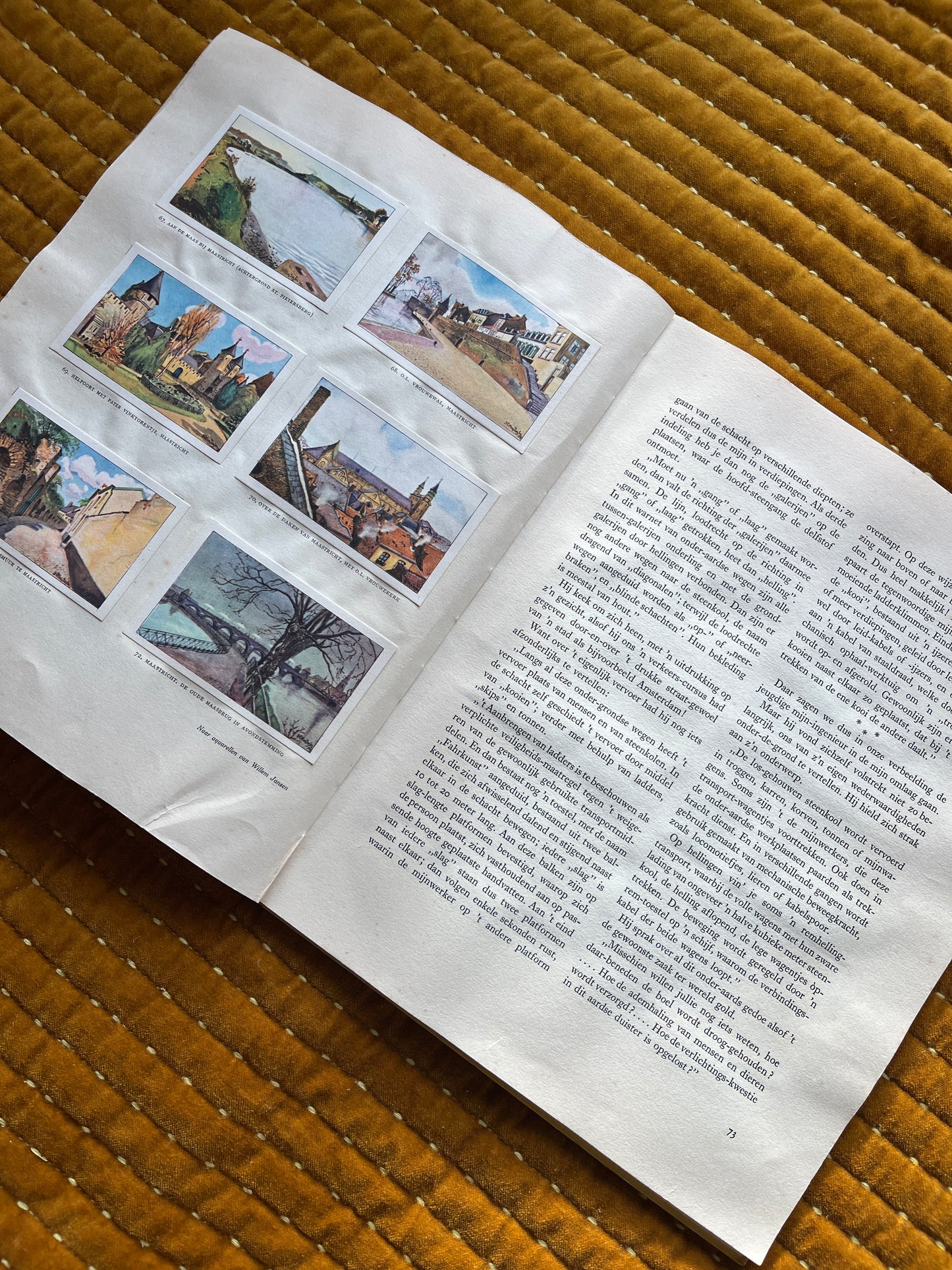 Zwerftochten door ons land Limburg Plaatjesalbum 1936