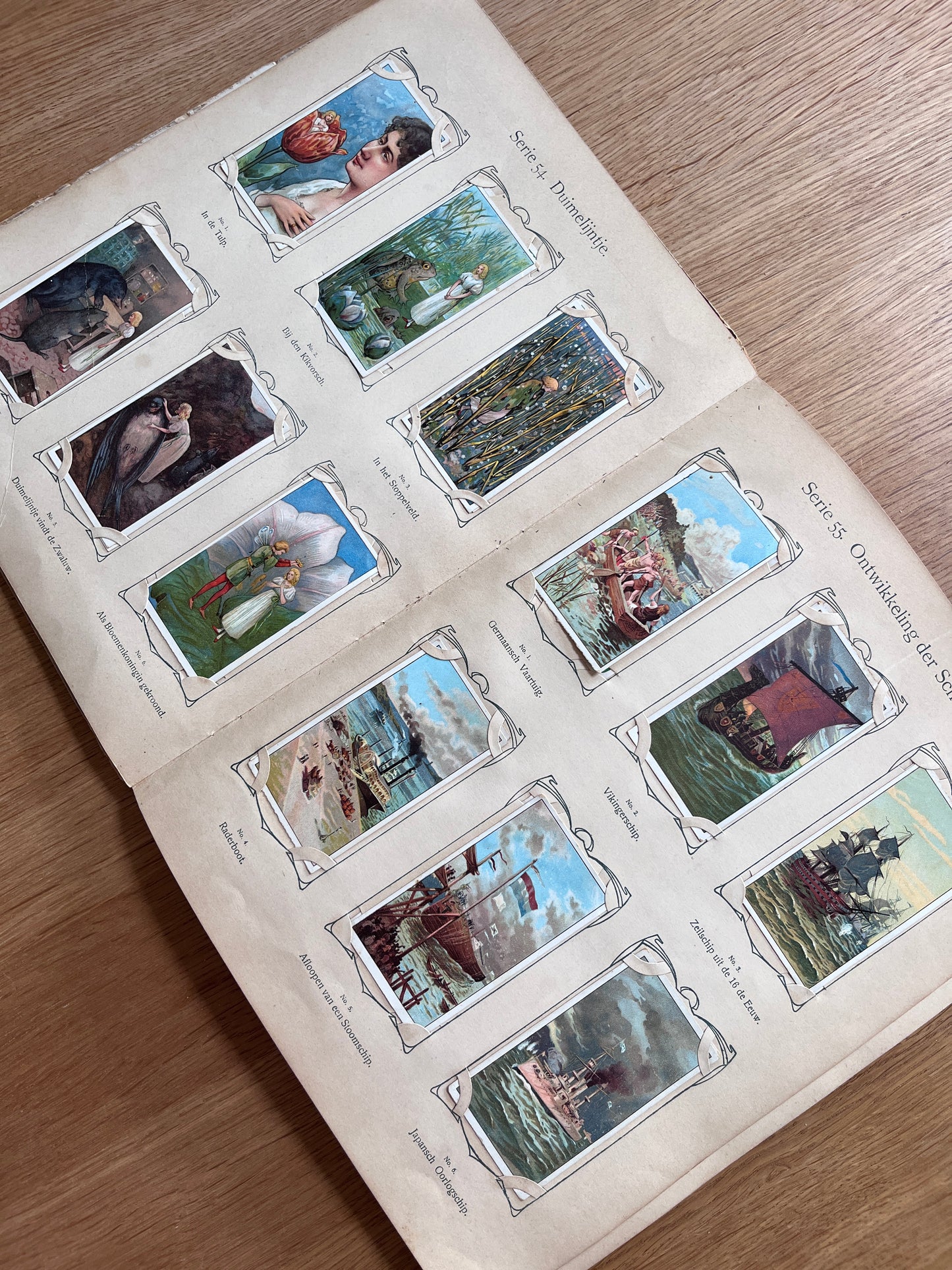 Verkade Plaatjesalbum 3 serie 49-72 1905 compleet #5