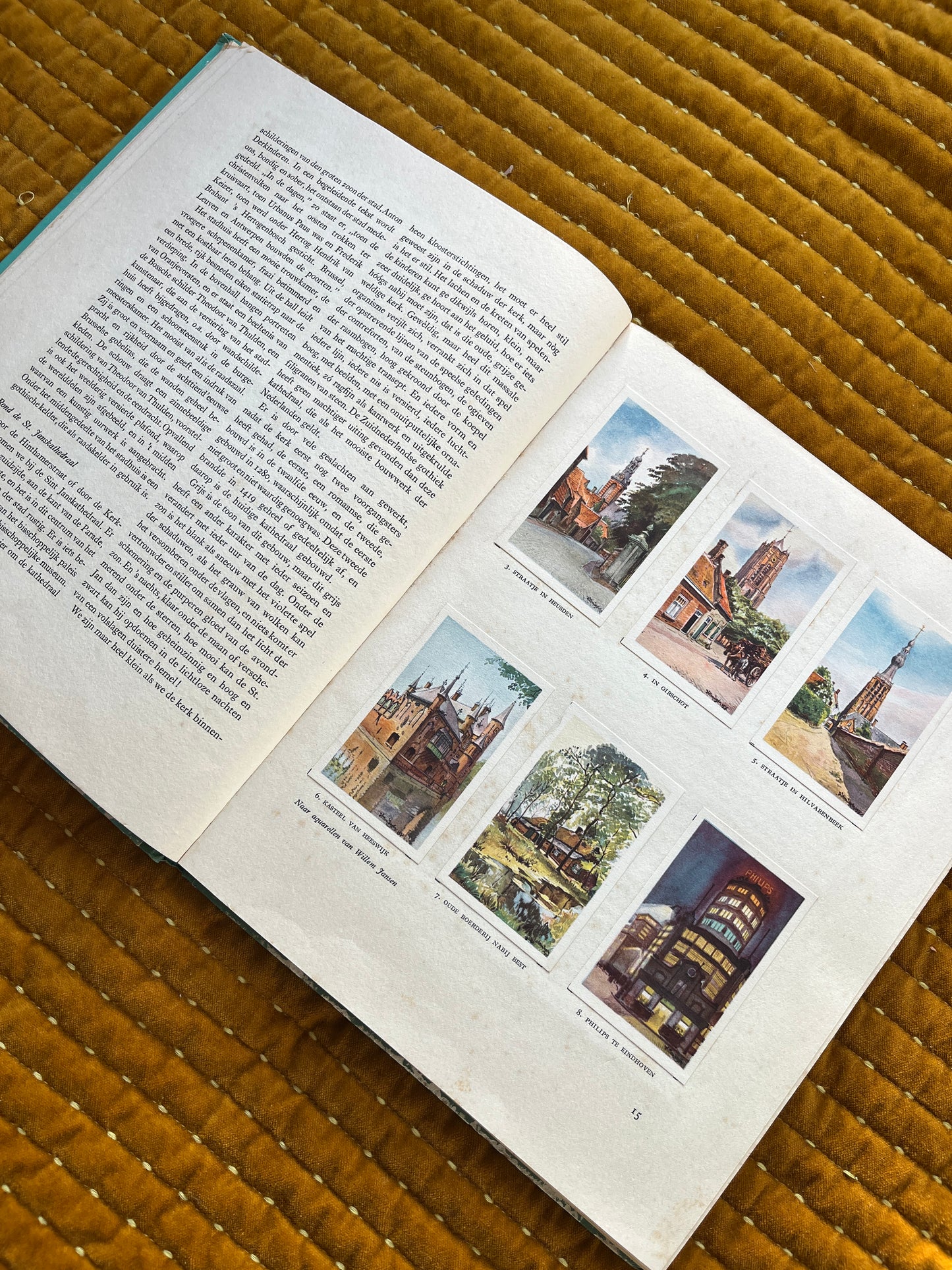 Zwerftochten door ons land Noord-Brabant en Zeeland Plaatjesalbum 1938