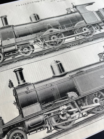 Passenger and goods engines prent uit The Engineer uit 1897