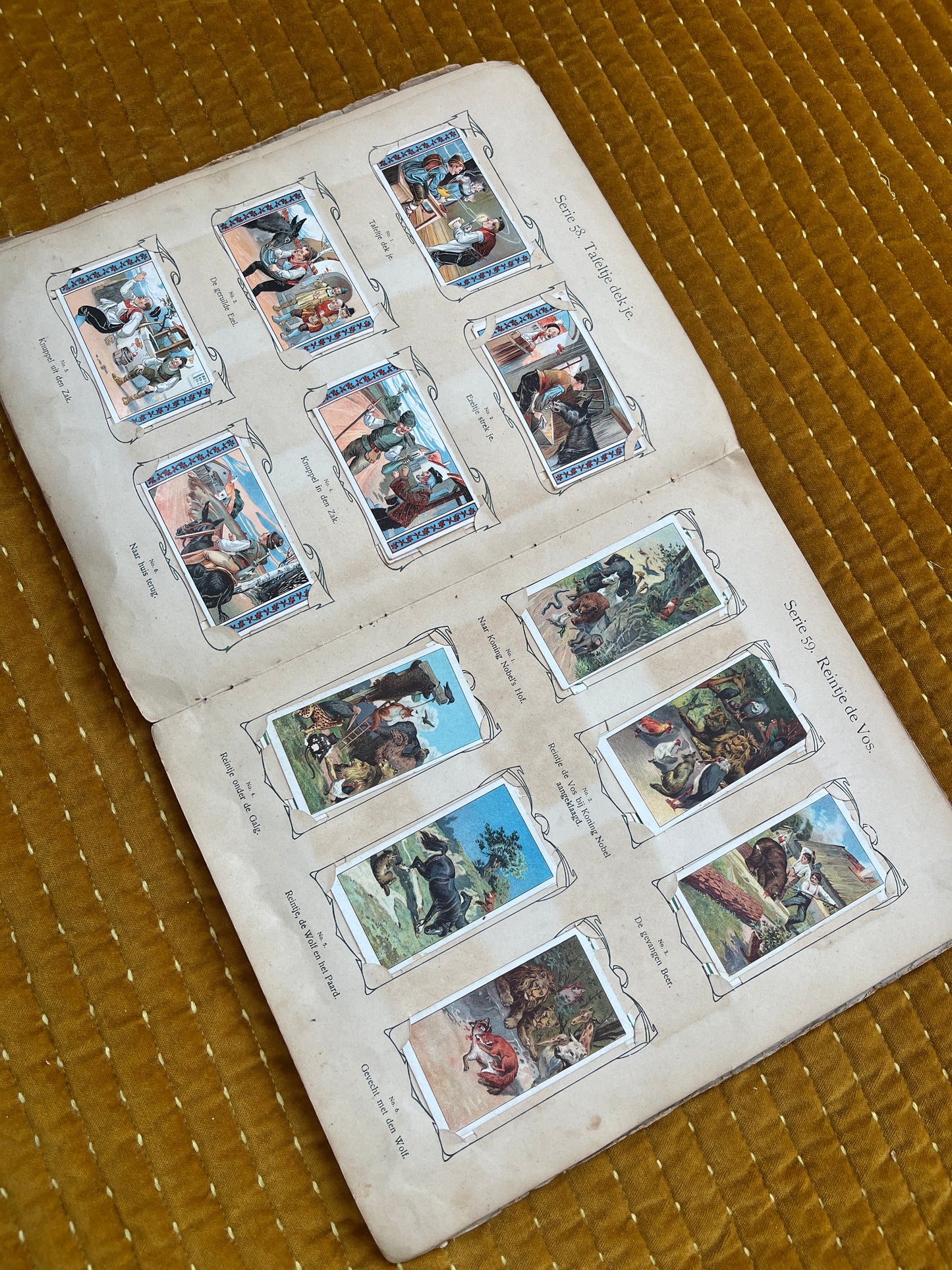 Verkade Bilderalbum 3, Serie 49-72, 1905, vollständig