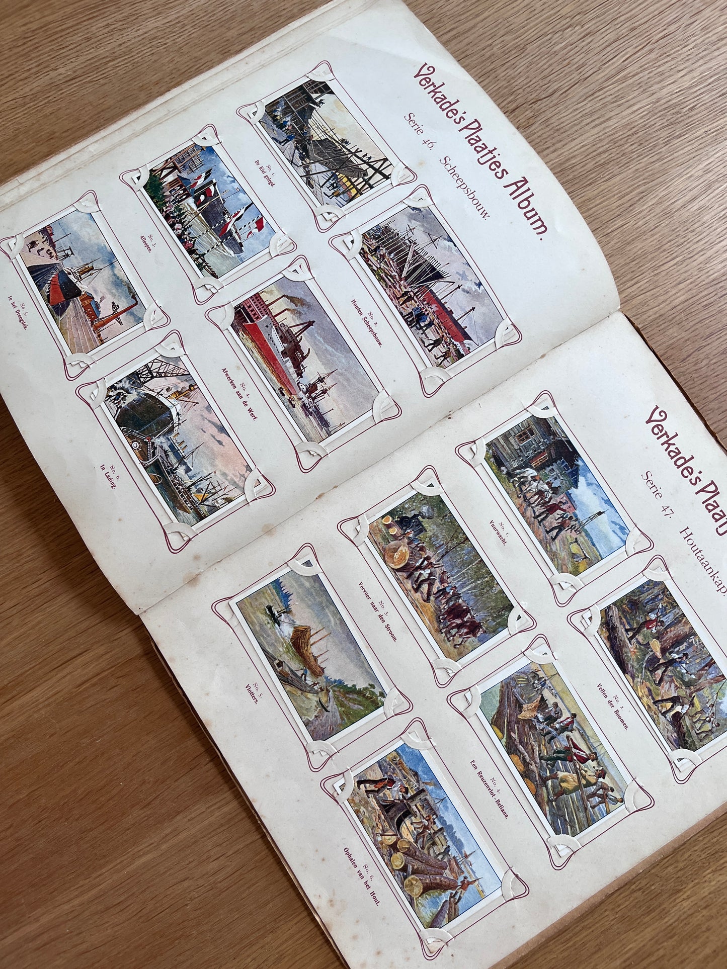 Verkade Plaatjesalbum 2 serie 25-48 1904 compleet #6