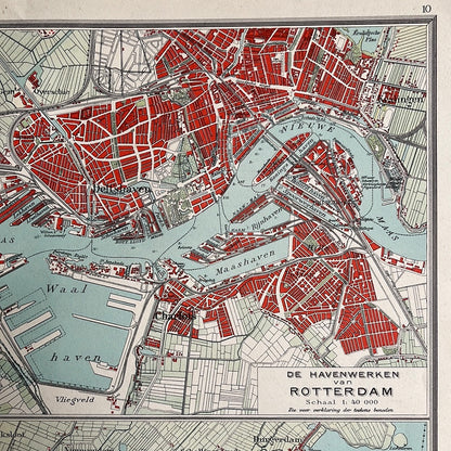 Hafen von Rotterdam, Amsterdam und IJmuiden 1932
