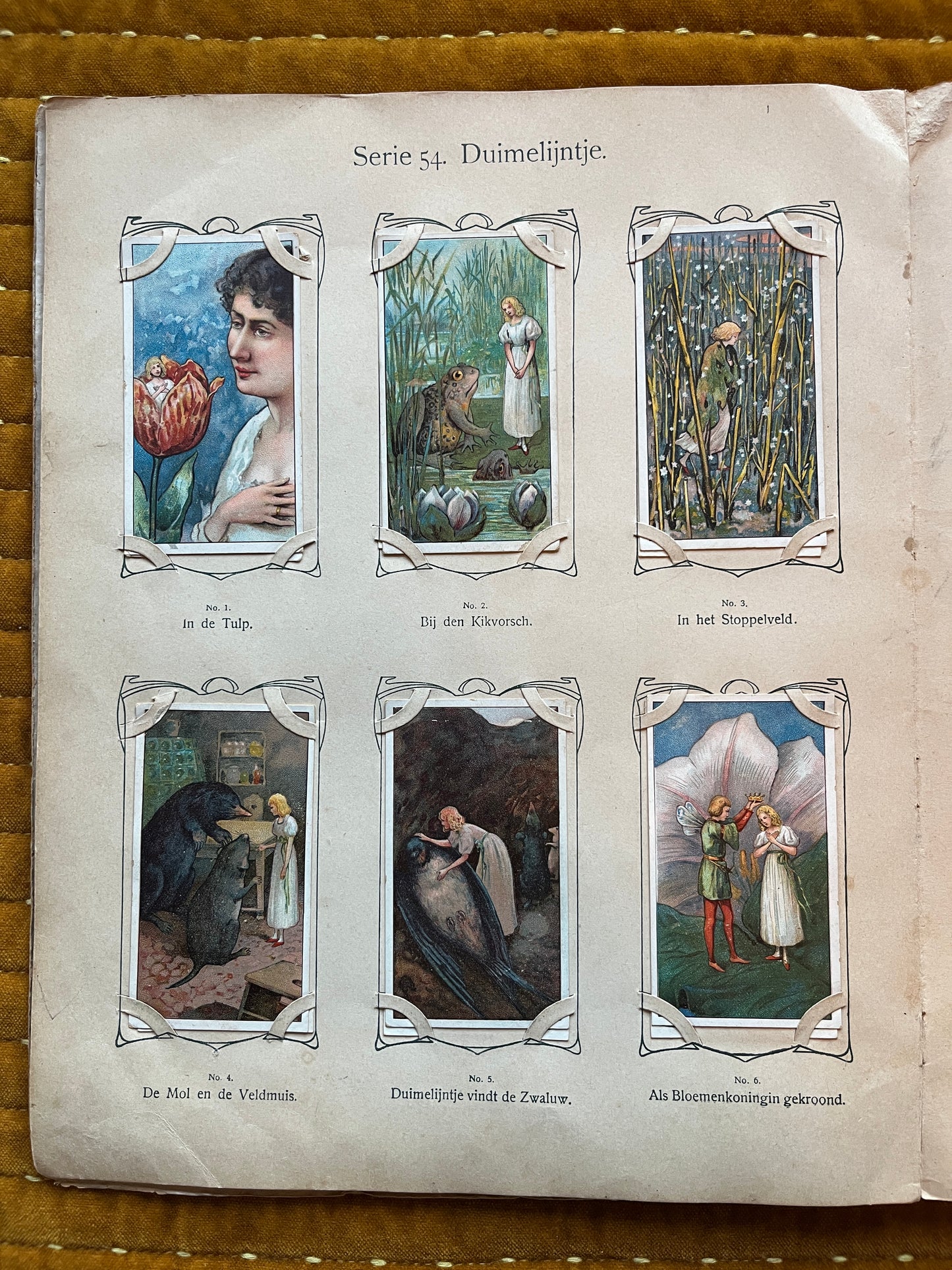 Verkade Picture Album 3 series 49-72 1905 complete