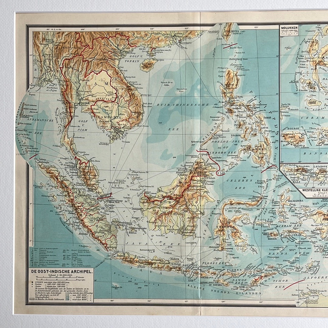 De Oost-Indische archipel en Molukken 1932