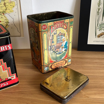 Vintage Douwe Egberts tins