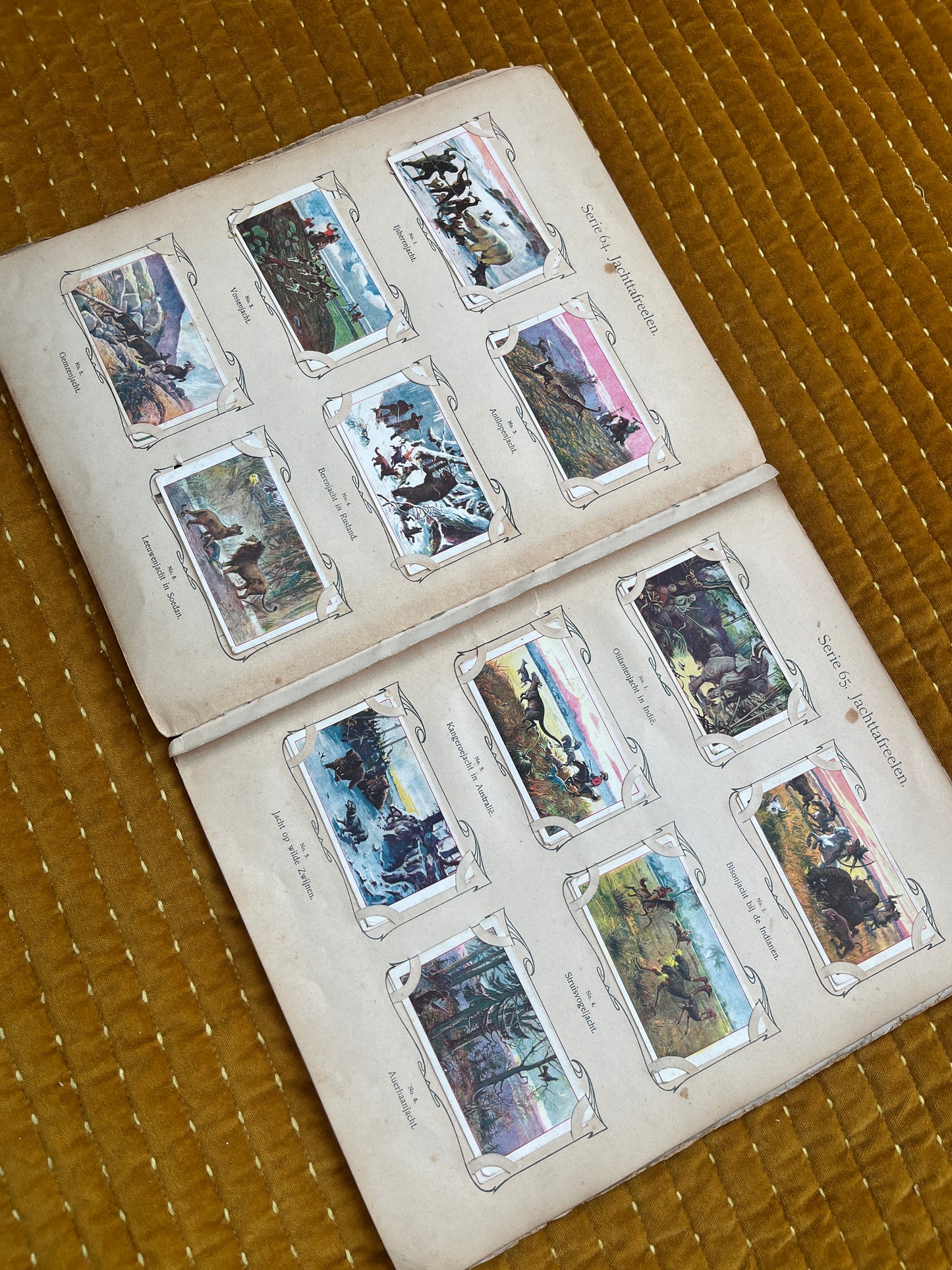 Verkade Bilderalbum 3, Serie 49-72, 1905, vollständig