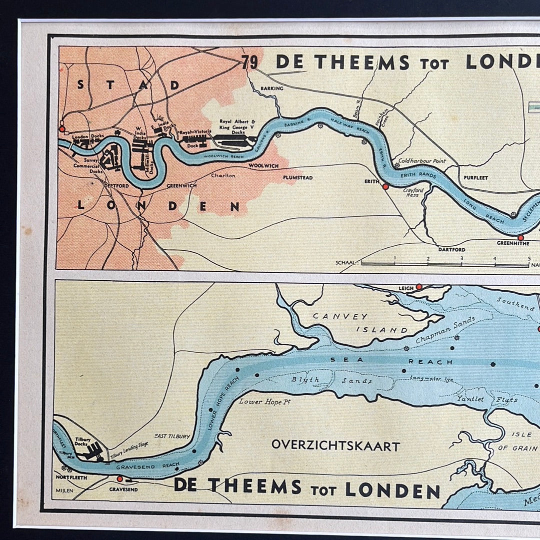 The Thames to London 1939