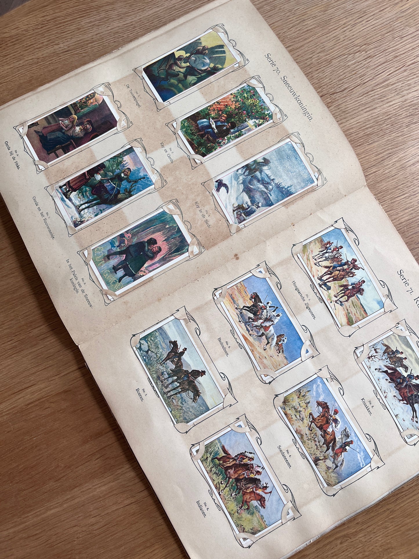 Verkade Plaatjesalbum 3 serie 49-72 1905 compleet #5