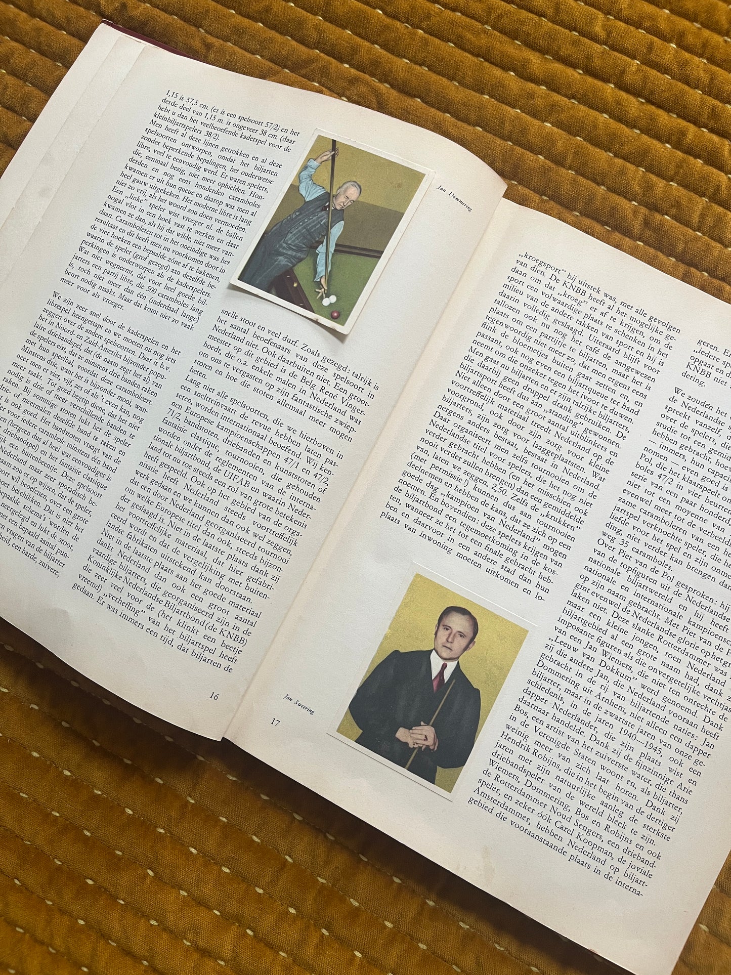 Fotoalbum mit niederländischen Sporterfolgen von 1954