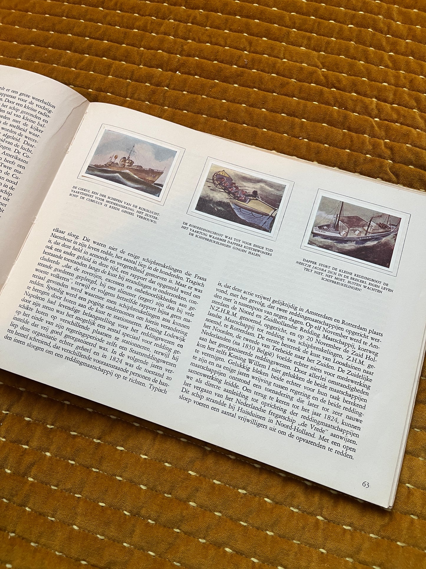 Het zeegat uit. Plaatjesalbum 1952