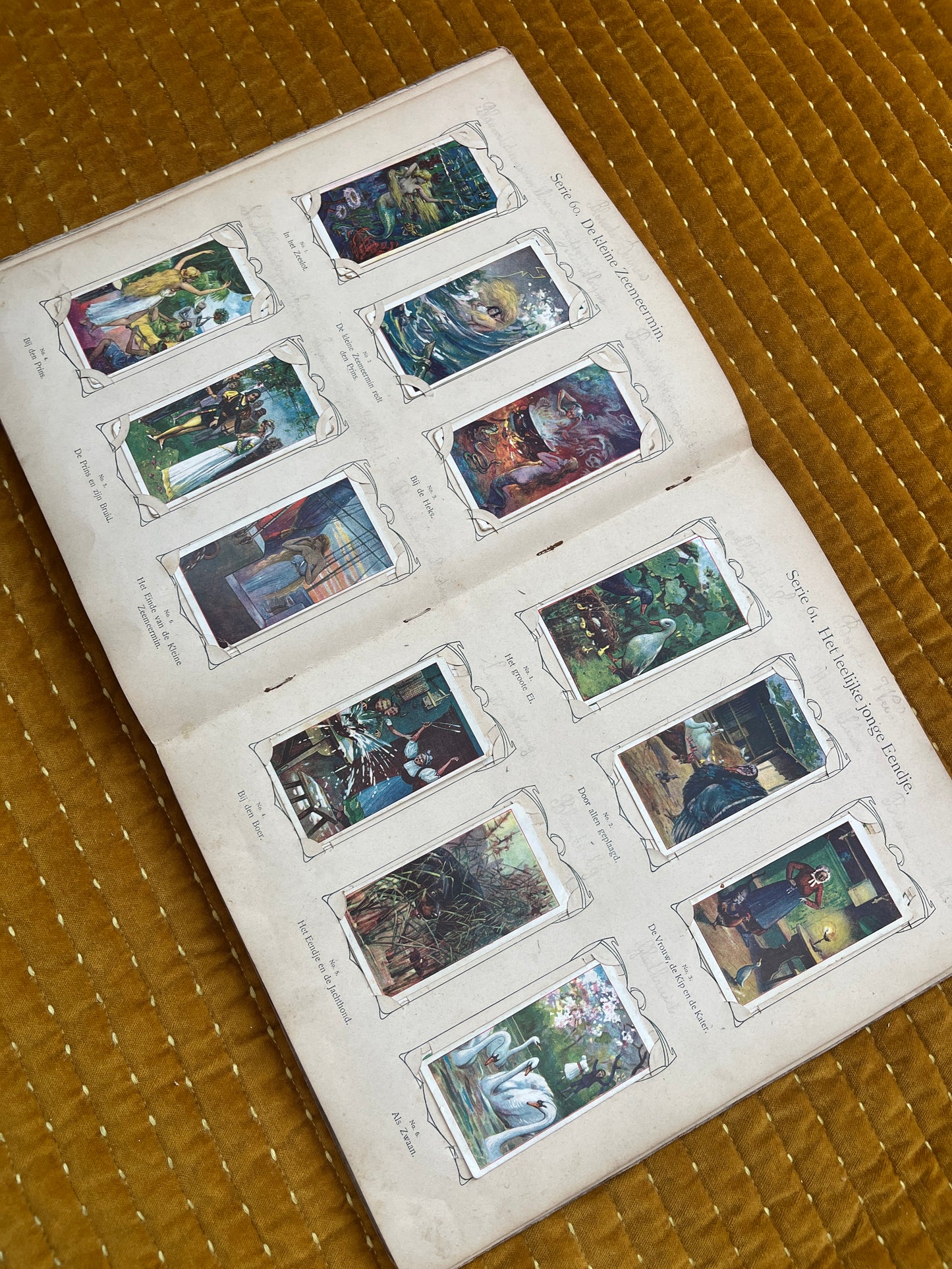 Verkade Bilderalbum 3, Serie 49-72, 1905, vollständig