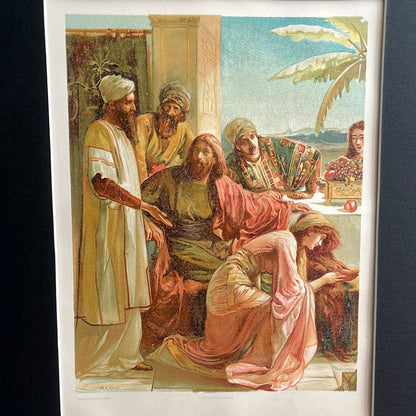 Jesus im Haus des Pharisäers (Ende des 19. Jahrhunderts)