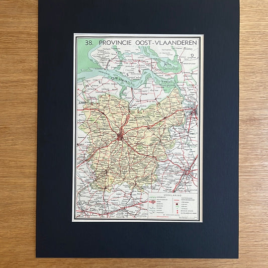 Provincie Oost-Vlaanderen België 1939