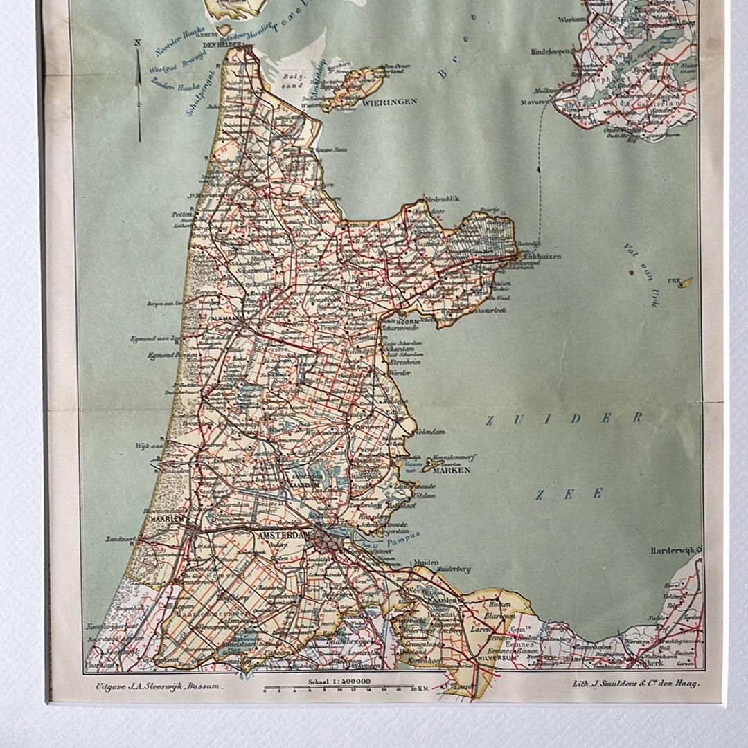 North Holland 1924 (Schleswig's Atlas)