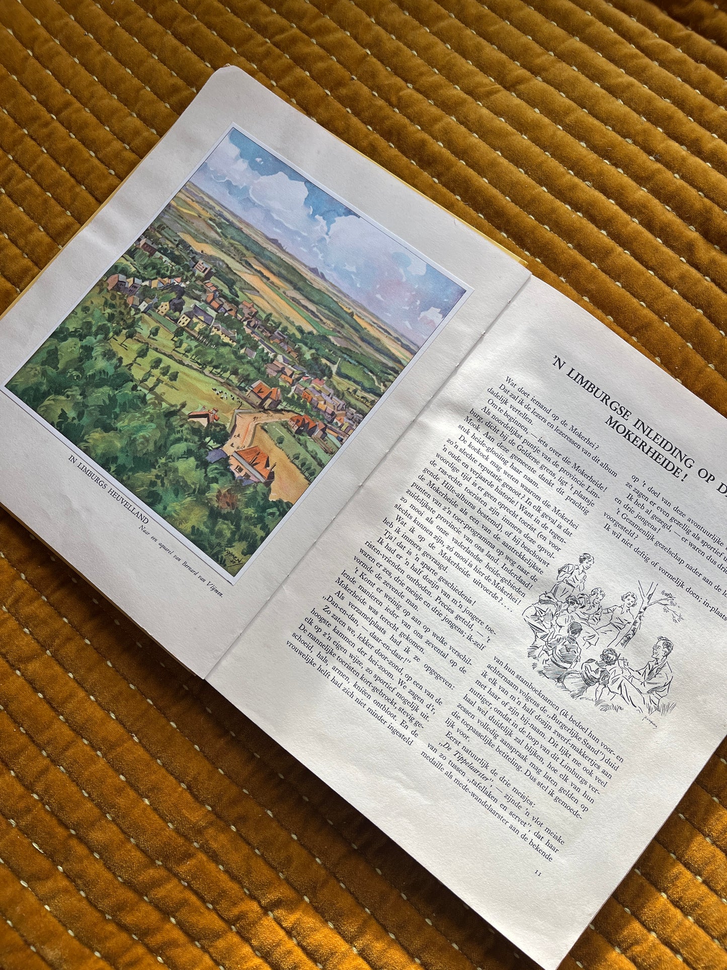 Zwerftochten door ons land Limburg Plaatjesalbum 1936