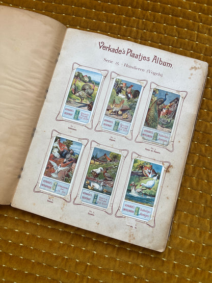 Verkade Plaatjesalbum 2 serie 25-48 1904 compleet