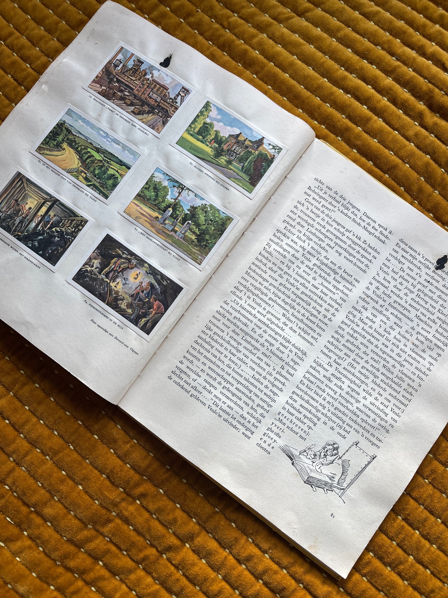 Zwerftochten door ons land Limburg Plaatjesalbum 1936