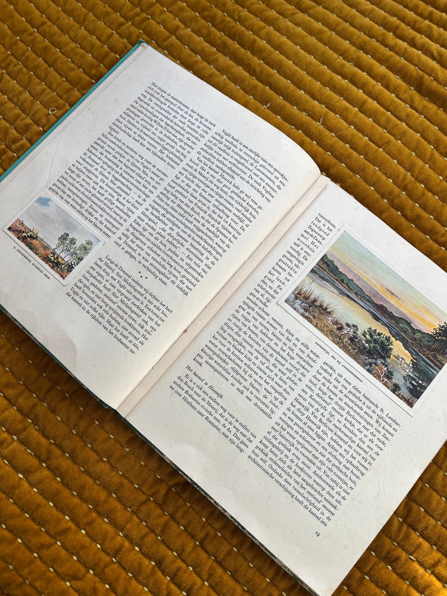 Zwerftochten door ons land Noord-Brabant en Zeeland Plaatjesalbum 1938