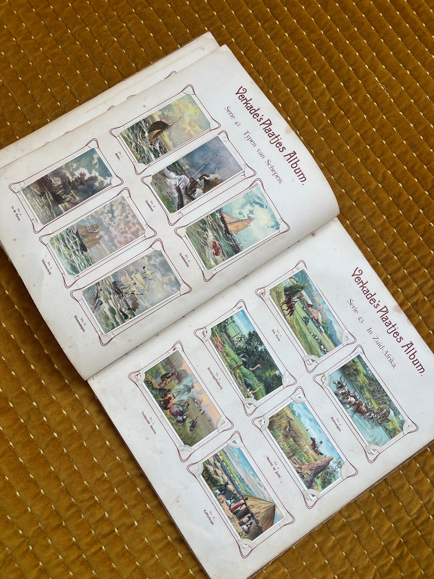 Verkade Plaatjesalbum 2 serie 25-48 1904 compleet