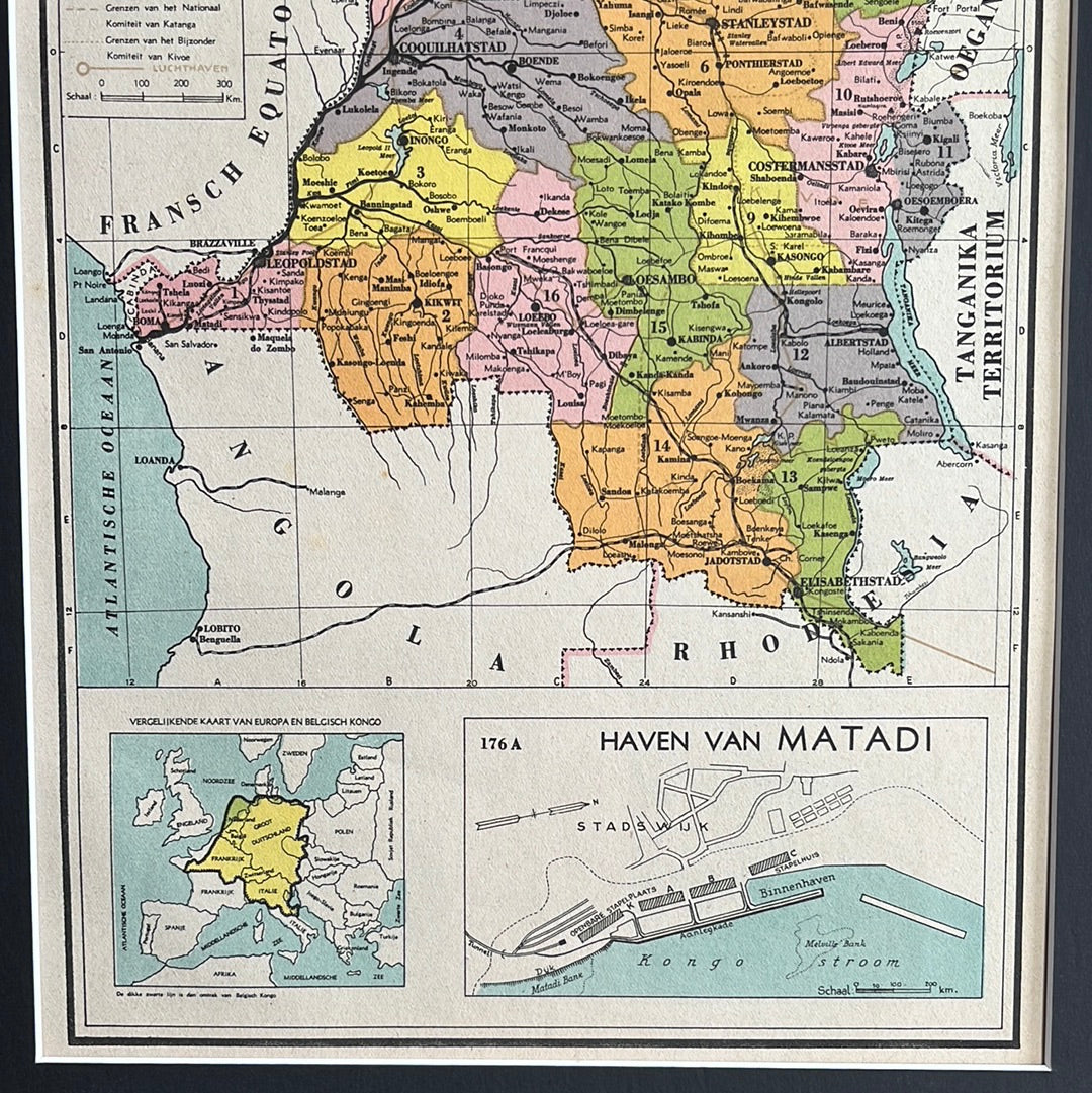 Belgisch-Kongo politisch 1939
