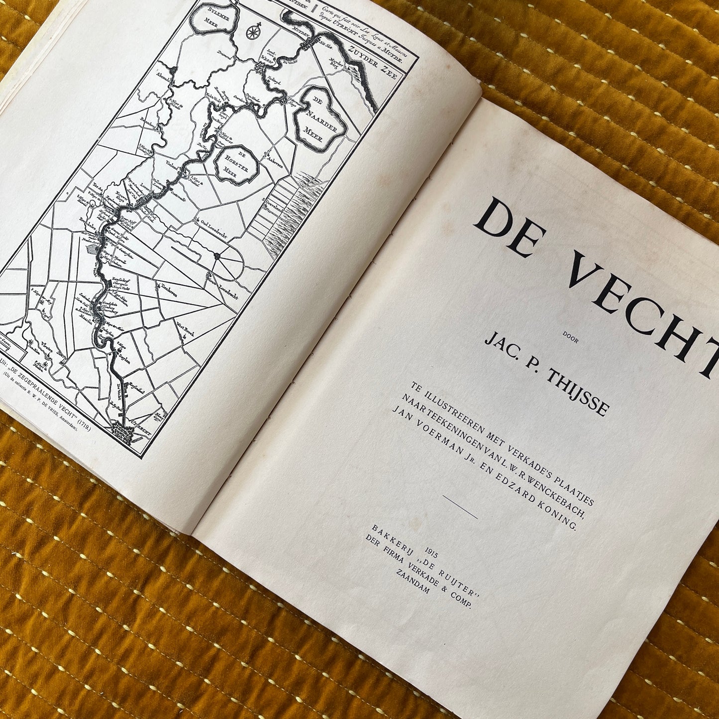 De Vecht Verkade plaatjesalbum 1915