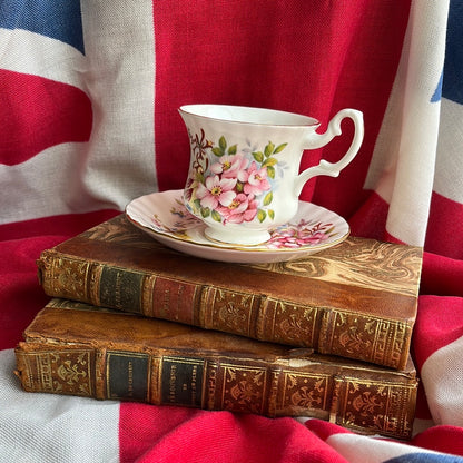 Royal Albert butterfly cup and saucer ladies