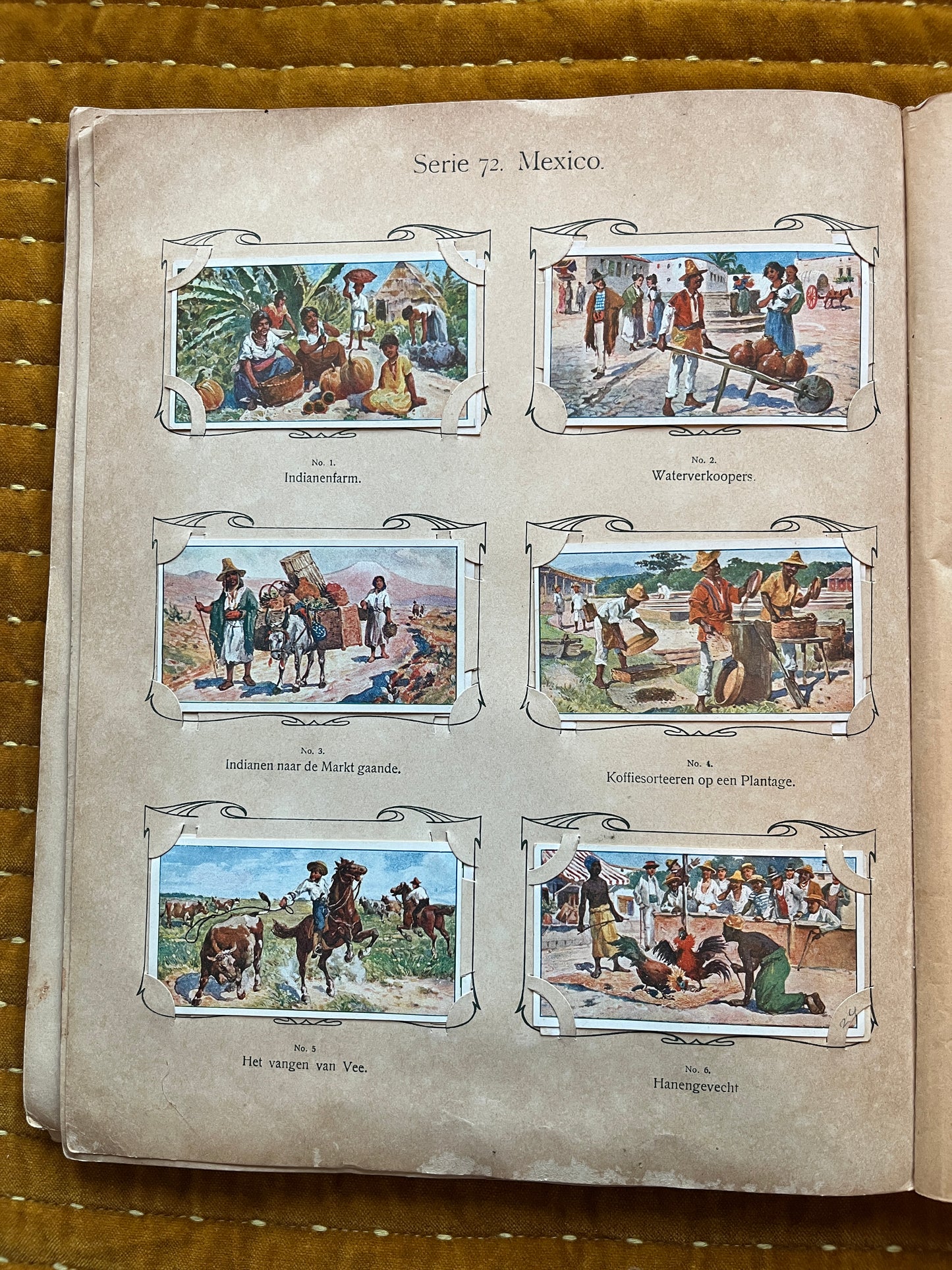 Verkade Bilderalbum 3 (1905) Lose Bilder Serie 72 Mexiko