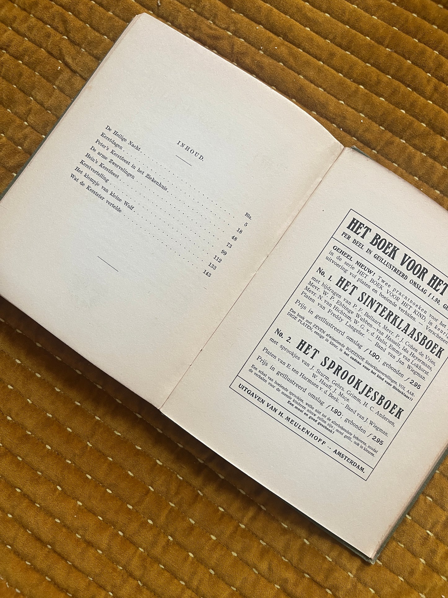 Das Weihnachtsbuch H. Meulenhoff 1923