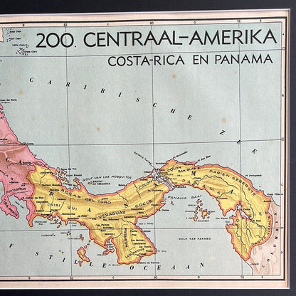 Central America Costa Rica and Panama 1939