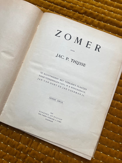 Zomer Verkade Plaatjesalbum 1907 (derde druk)