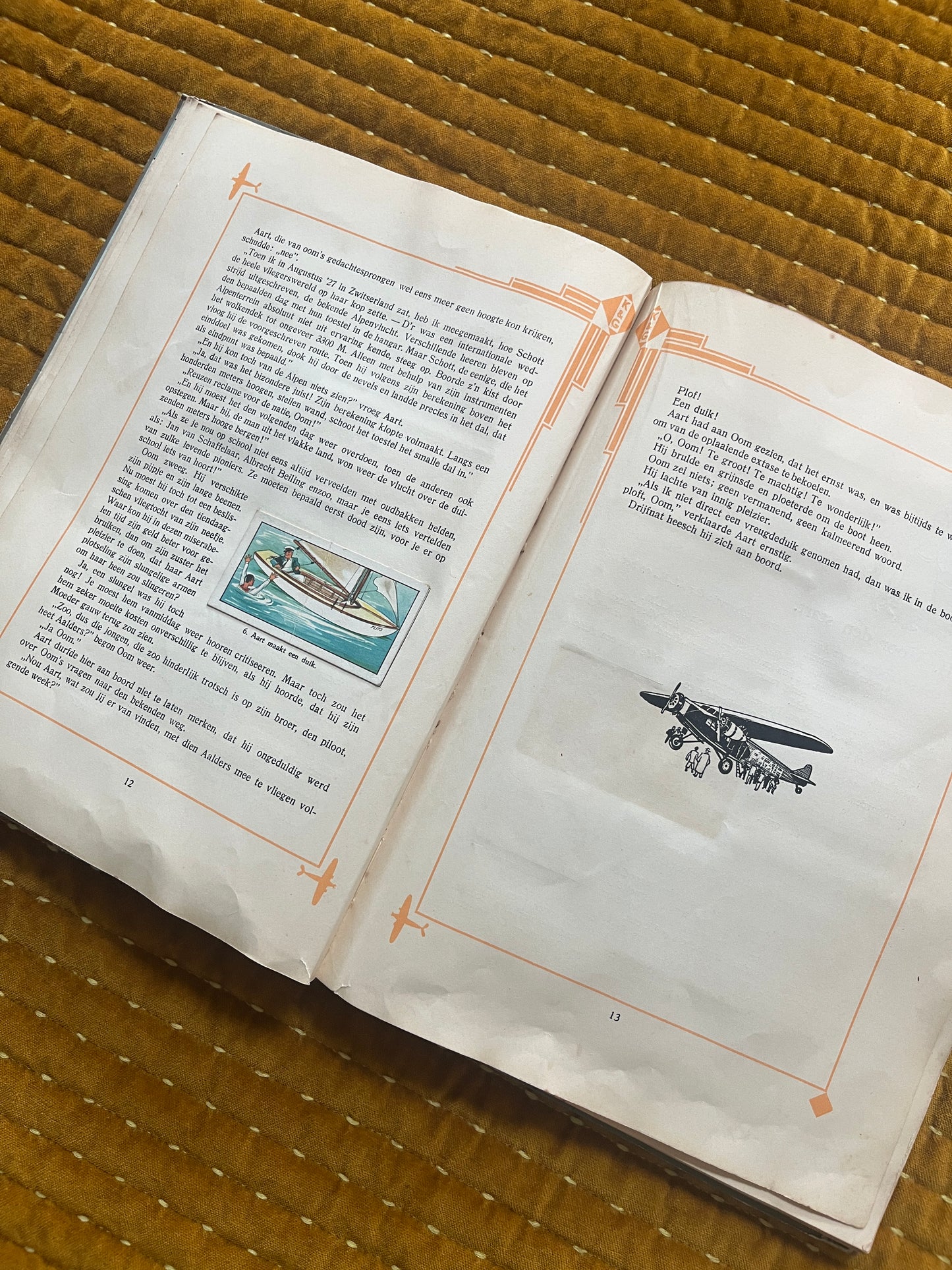 Langs den luchtweg van Amsterdam naar Batavia plaatjesalbum 1933